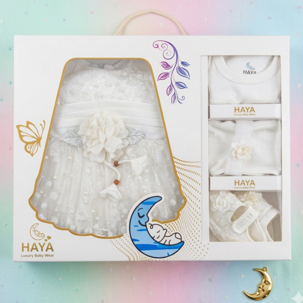 HY - 5 Pieces - Starter Set Box - One Flower - Fancy - White– The ...