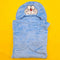 Hoodie Blanket - Doremon in Blue