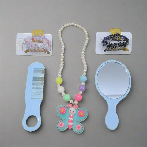 Glitters - Bundle of Catchers, Necklace, Mirror & Comb