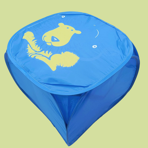 Laundry Basket - Blue Lion