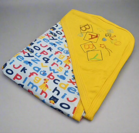 My Little Baby - Wrapping Sheet - Alphabets