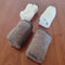 CT - Pack of 4 Face Towels - Gray & White