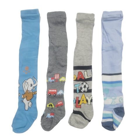 Pack of 4 for Boys Leggings - 3 to 6 Months - D2