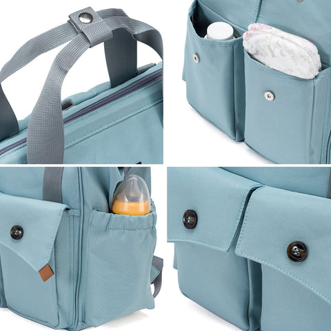 Ellie & Luke - Waterproof Diaper Backpack