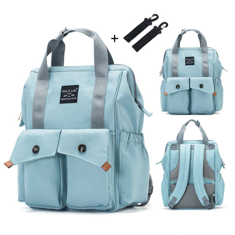 Ellie & Luke - Waterproof Diaper Backpack