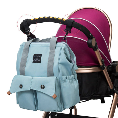 Ellie & Luke - Waterproof Diaper Backpack