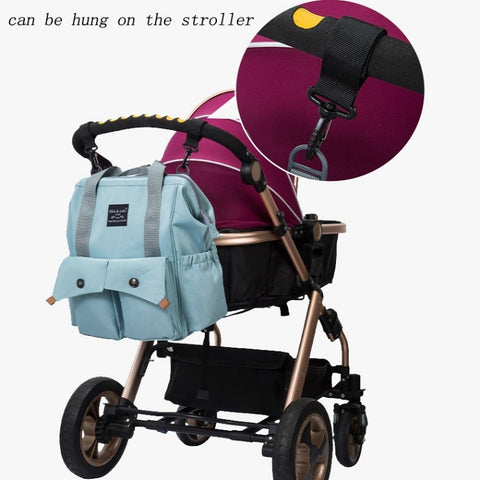Ellie & Luke - Waterproof Diaper Backpack