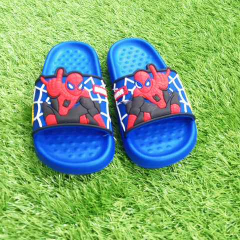 Summer Soft Slipper - Spider Man - Blue