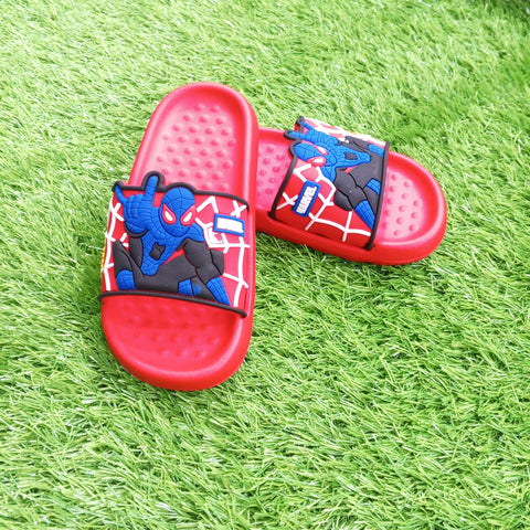 Summer Soft Slipper - Spider Man - Red
