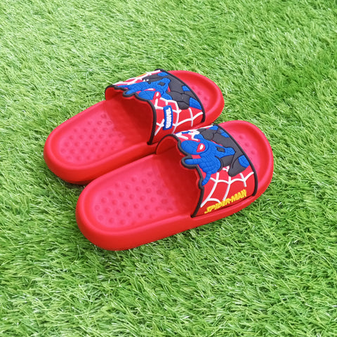 Summer Soft Slipper - Spider Man - Red