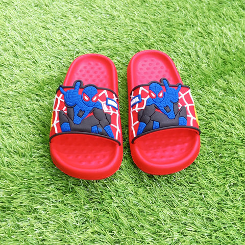 Summer Soft Slipper - Spider Man - Red