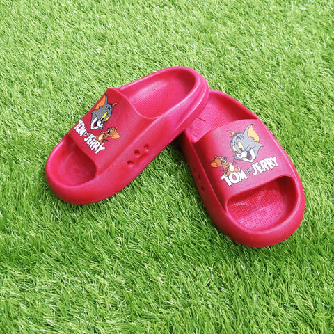 Summer Soft Slipper - Maroon - Tom & Jerry