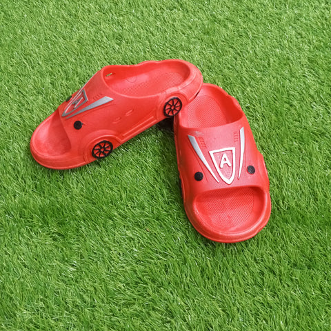 Summer Soft Slipper - Car - Red