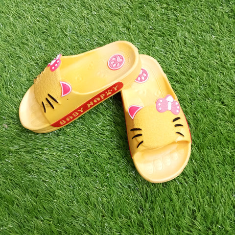 Summer Soft Slipper - Hello Kitty - Yellow