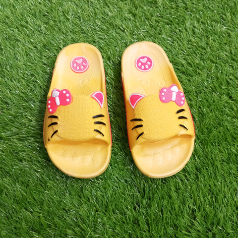 Summer Soft Slipper - Hello Kitty - Yellow