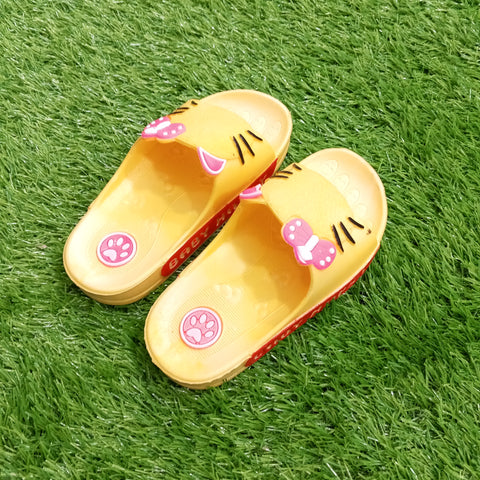 Summer Soft Slipper - Hello Kitty - Yellow