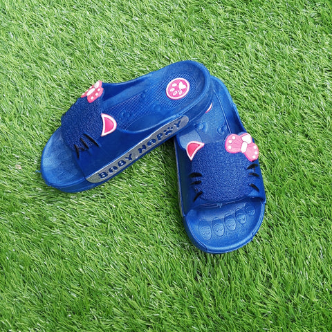 Summer Soft Slipper - Hello Kitty - Navy Blue