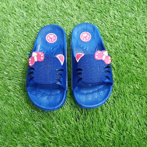 Summer Soft Slipper - Hello Kitty - Navy Blue