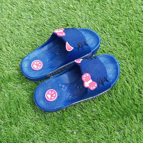 Summer Soft Slipper - Hello Kitty - Navy Blue