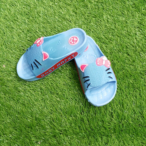 Summer Soft Slipper - Hello Kitty - Blue