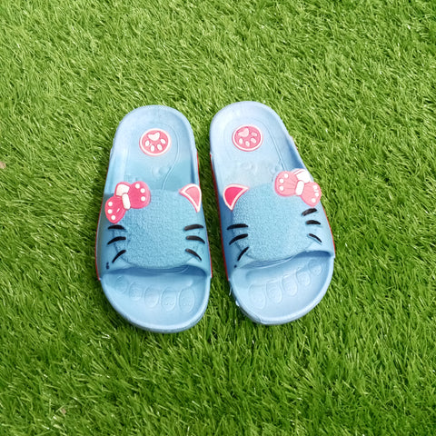 Summer Soft Slipper - Hello Kitty - Blue