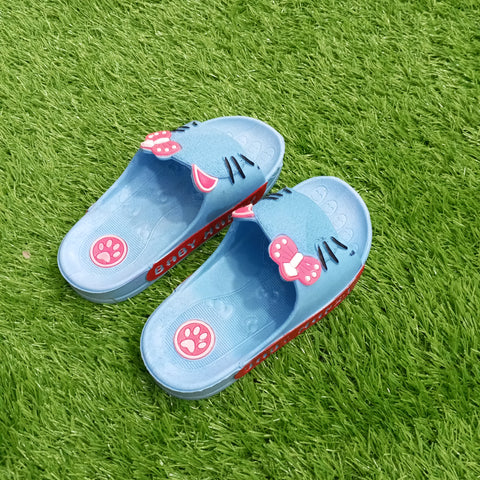 Summer Soft Slipper - Hello Kitty - Blue