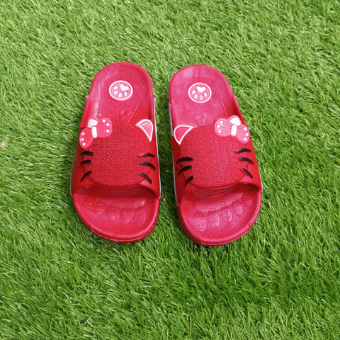 Summer Soft Slipper - Hello Kitty - Maroon