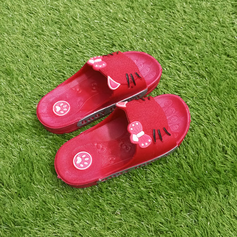 Summer Soft Slipper - Hello Kitty - Maroon