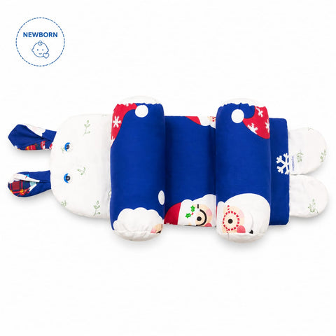 Head Shaping Pillow for Round Head - Blue - Freeze