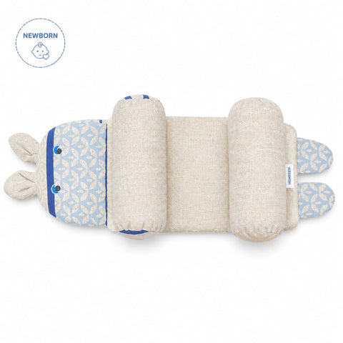 Head Shaping Pillow for Round Head - Light Brown - Abstract