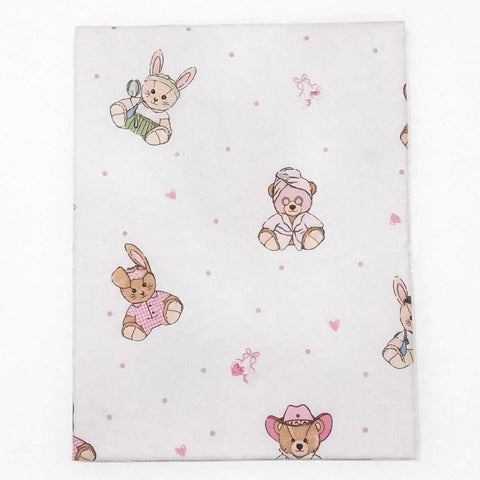 Baby Diaper Changing Sheet | Portable Changing Mat | 29 × 22 Inches | White Cat