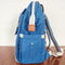 Max Phil Waterproof Diaper Backpack - Blue