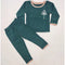 LeqiBaby - Night Suit - Zoo Green