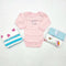Little One - Pack of 5 Long Sleeve Bodysuits - Pink