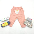 Pack of 5 Trousers - Pink Bear