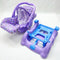 3 In 1 Carry Cot & Rocker - Purple