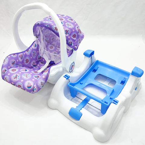 3 In 1 Carry Cot & Rocker - White
