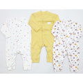 TBS - Pack of 3 Sleep Suits - Yellow