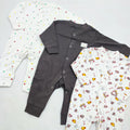 TBS - Pack of 3 Sleep Suits - Gray