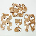 5 Pieces Gift Set - Bears - Brown