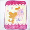 Mora Mink - Baby Blanket -  Pink Bear & Hearts
