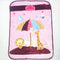 Mora Mink - Zip Blanket - Pink Giraffe