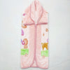 Mora Mink - Zip Blanket -Pink Umbrella & Animals
