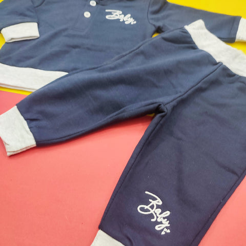 Track Suit - Baby - Navy Blue