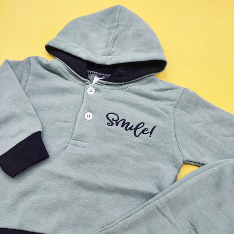 Track Suit - Smile - Green