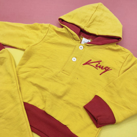 Track Suit - King - Yellow