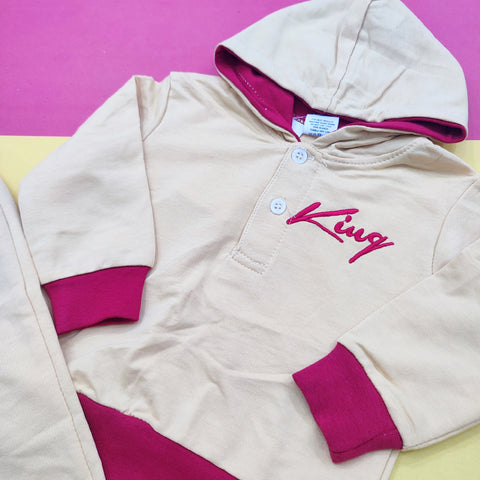 Track Suit - King - Light Yellow