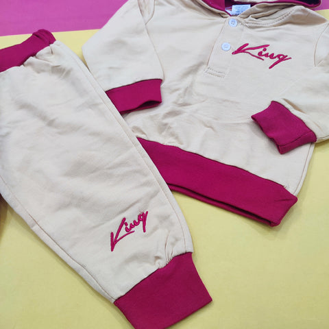Track Suit - King - Light Yellow