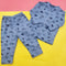 TBS - Night Suit - Grayish Blue Hearts