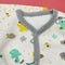 TBS - Pack of 2 Rompers - Yellow Circles & Animals